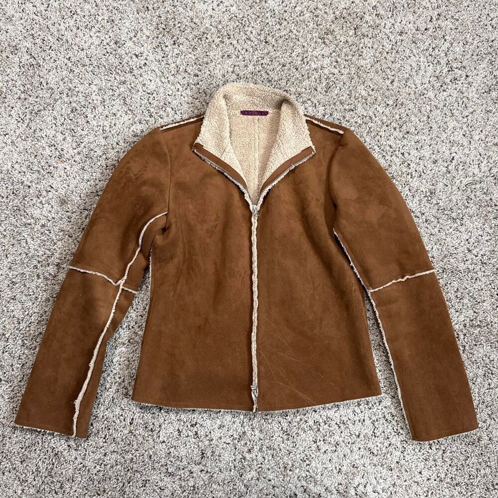 Velvet Women's Brown and Tan Jacket